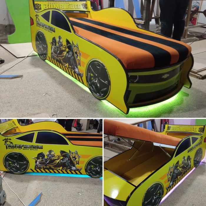 Детский кравать машина. Detskiy kravat mashina