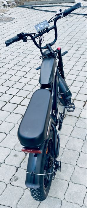 Bicicleta electrica 3000w,43ah,60km/h,autonomie 100km+,full suspension