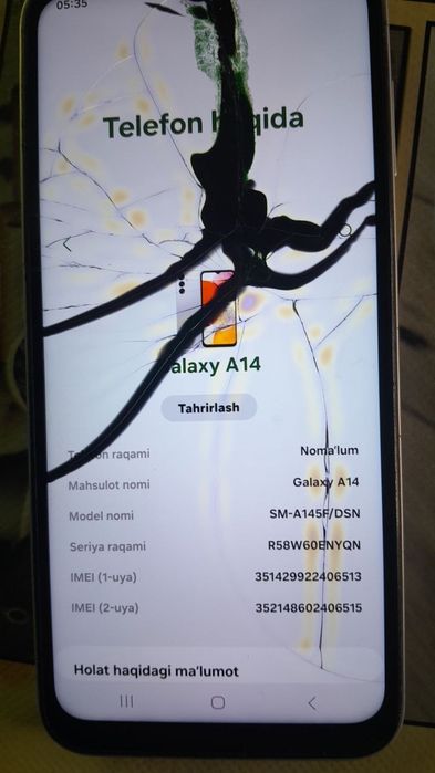 Samsung A14 ideal telefon