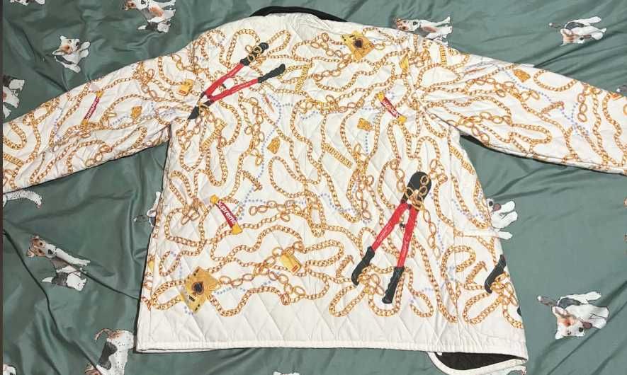 Яке Supreme Chains Quilted Jacket