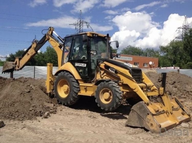 Услуга трактора погрузчика