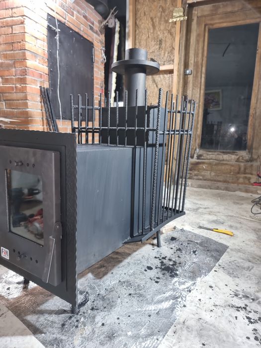 Sobe pentru saune pe lemne confecționate din otel 6mm