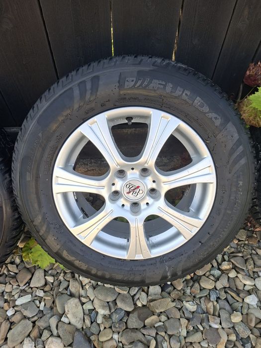 Jante Dacia Duster Nissan Quasqai 5x114,3 anvelope FULDA 215 65 16