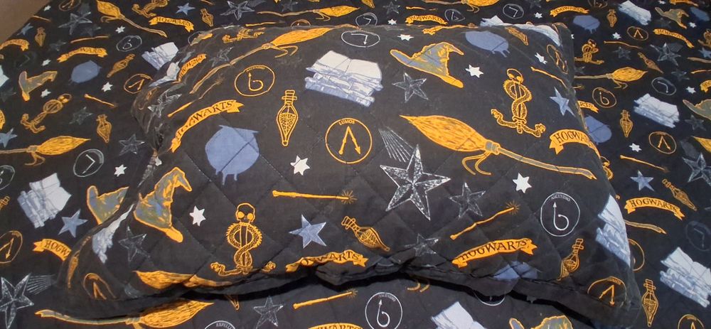 НОВО покривало за легло+калъвки на Хари Потър/Harry Potter+2 възглавни