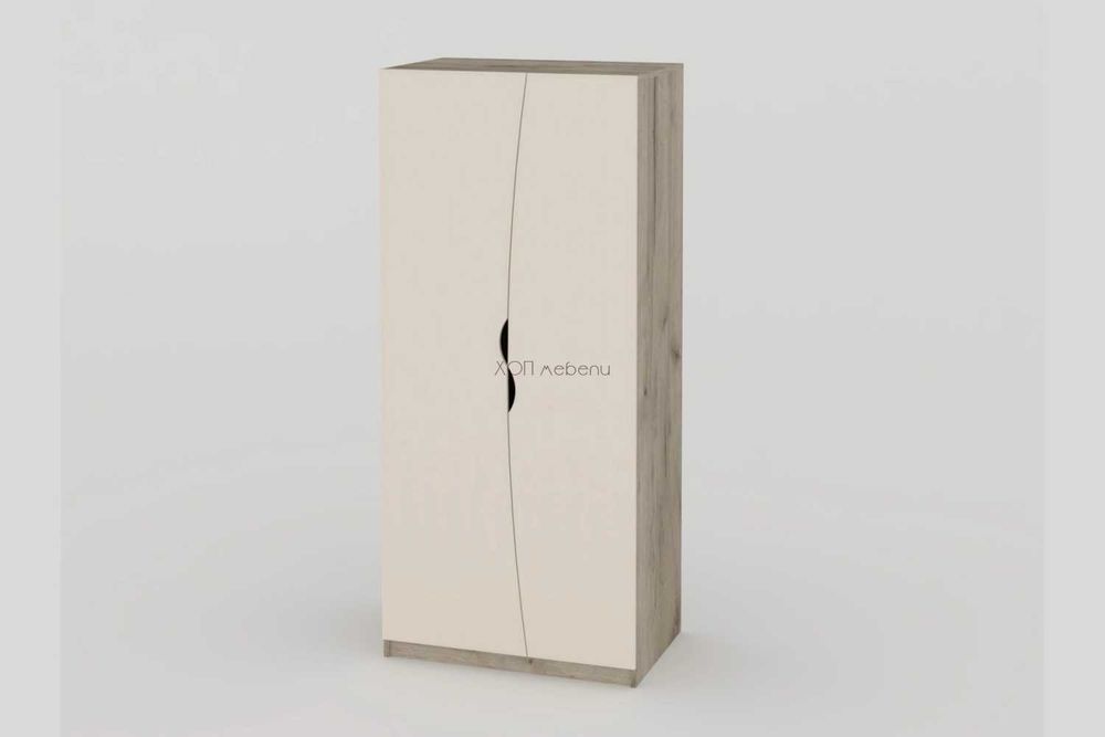 Двукрил гардероб Савана - лен