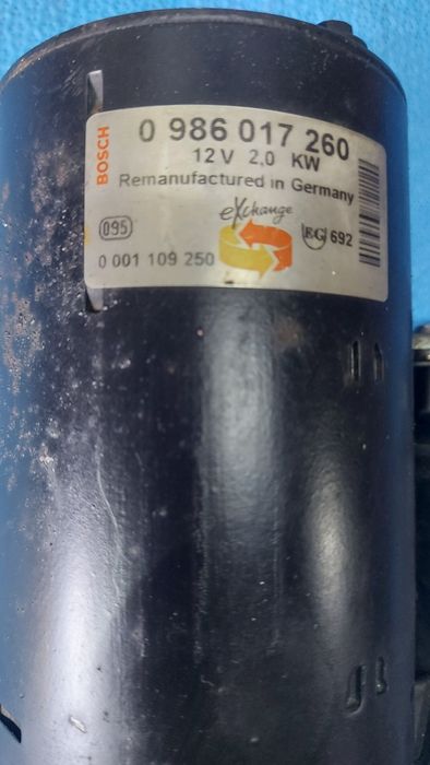 Стартер Бош ,мерцедес 2.2 цди