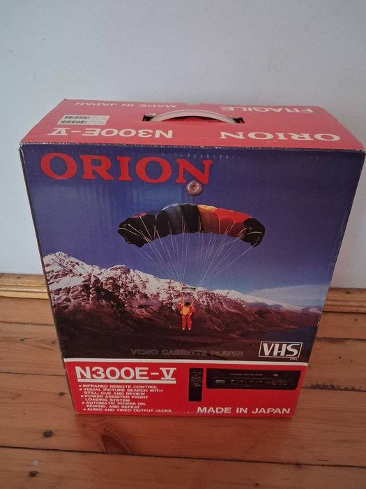Orion N300E-V — новый видеомагнитофон Made in Japan, полный комплект