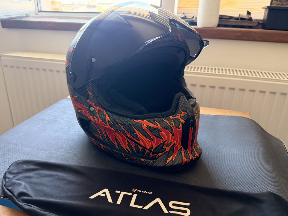 Ruroc Atlas 4.0 editie limtata SURTR  + viziera transparenta