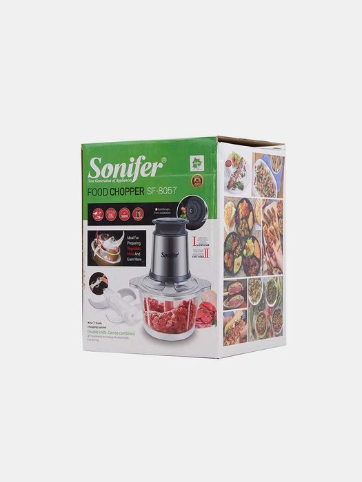 Измельчитель чоппер Sonifer Food Chopper SF-8057, 300 Вт, 1.8 л