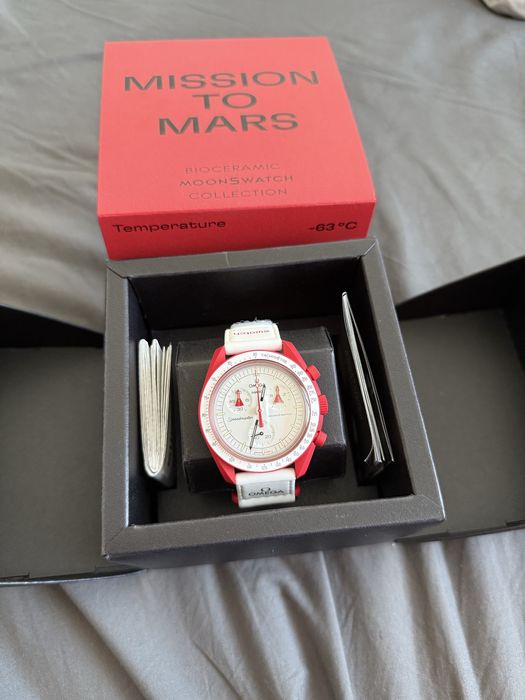 Ceas Omega x Swatch -moon swatch– Mission to Mars