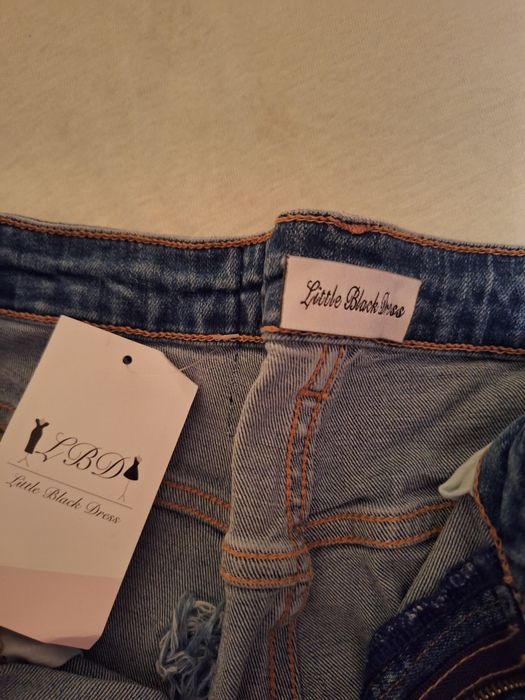 Дънкови къси панталони