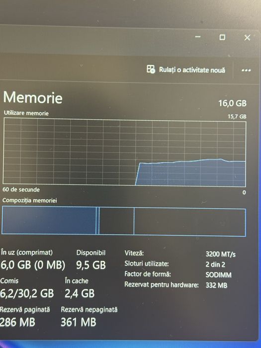 Vand laptop gaming Victus/ i5 12th(a 12 generatie) RTX 3050