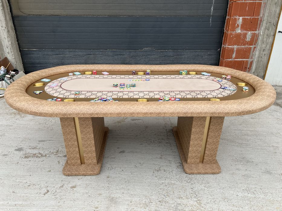 Masa Poker Piele Pyton de la CustomTables.eu Bucuresti 1760 euro