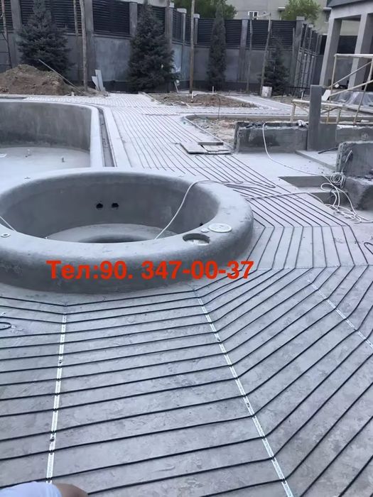 Нагревательный Кабель обогрев Тротуара, Терассы, Ступенек. Теплый пол