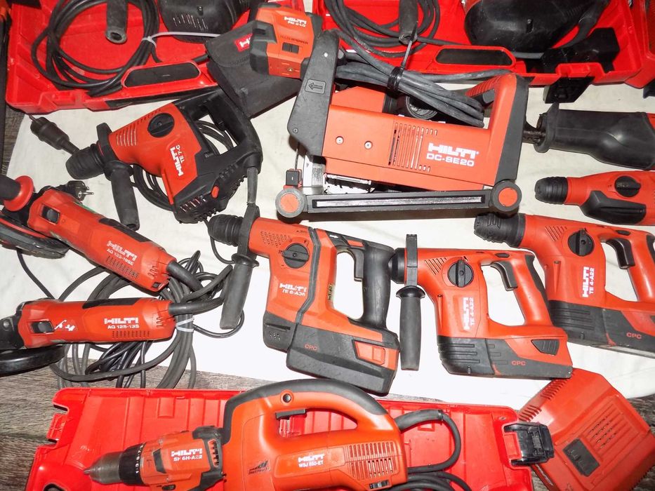 Scule Hilti functionale  TE 60 / TE 70 ,  Te 7 C , SR 30 -A36 , SL 6-A22 , Laser PM 2-LG