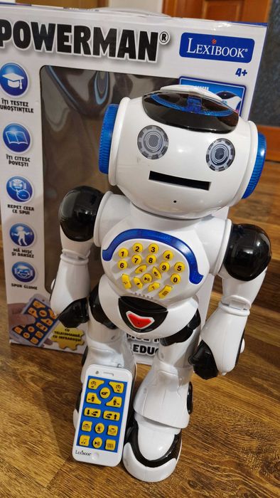 Roboti interactivi,educativi POWERMAN LEXIBOOK ,stare foarte buna.