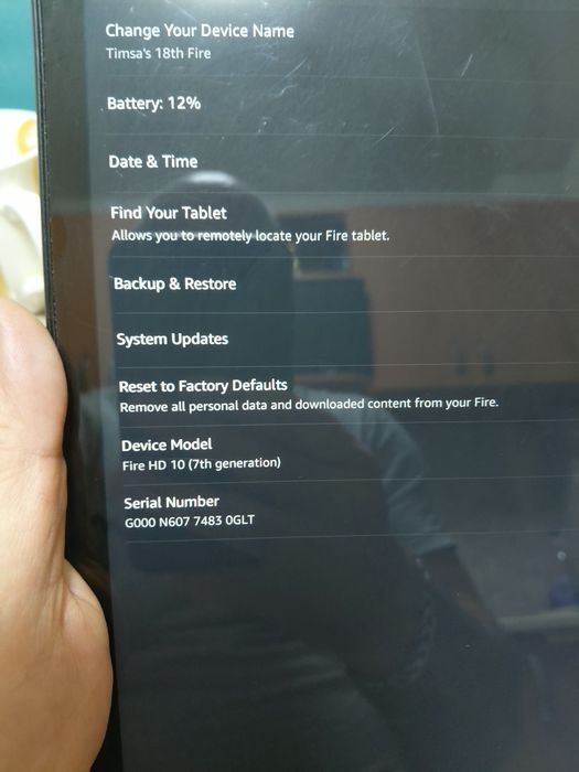 Vind amazon fire generația a7a,de 10 inch cu peste 2300 de cărți în limba română
