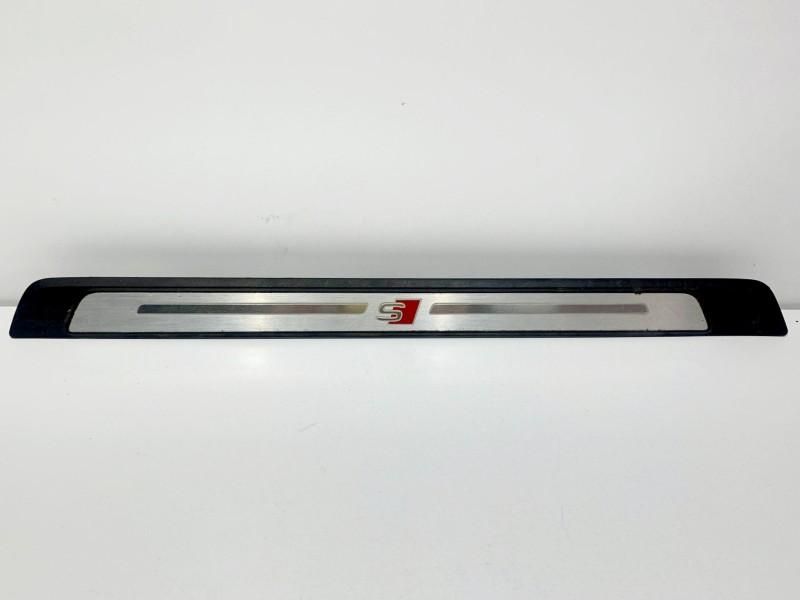 Ornament prag dreapta fata s-line Audi A4 8W2, B9 8W0947418A