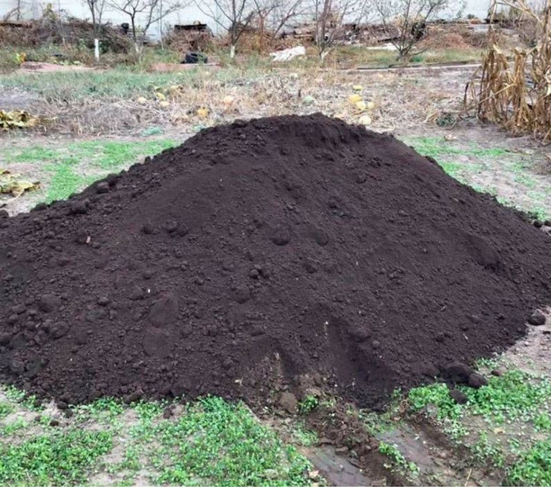 Пладородная земля чернозем перегной