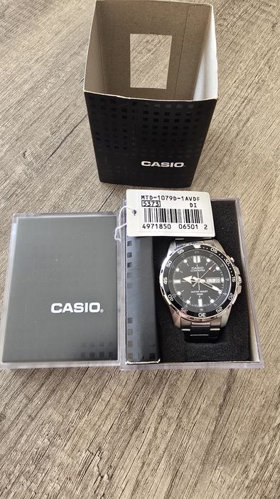 Мъжки часовник Casio MTD-1079D (Stainless Steel)