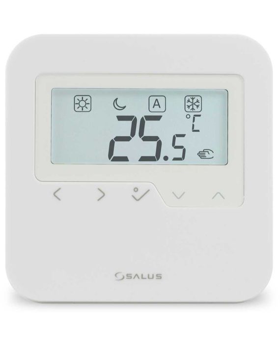 Termostat neprogramabil Salus HTRS230, butoane tactile, afisaj LCD