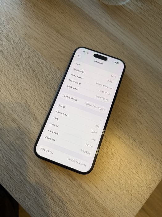 Iphone 16 Pro Max 256gb