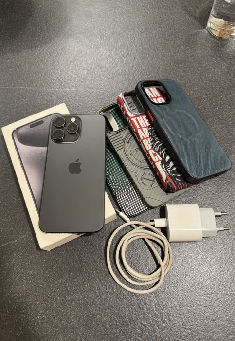 Iphone 15 pro max 256 полный комплект