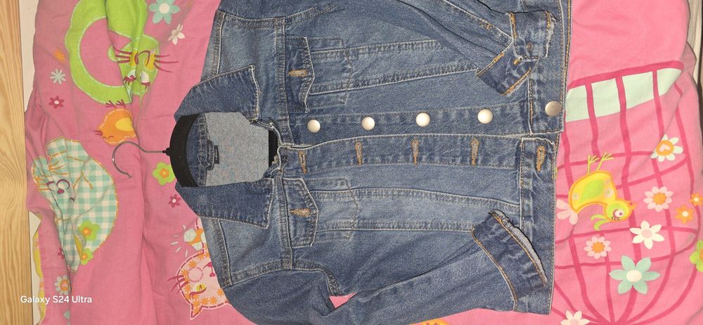 Дънково яке за момиче