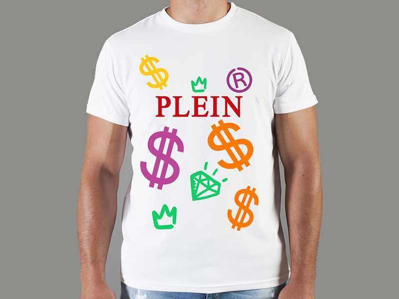 Мъжка тениска Philipp Plein принт, 9 модела