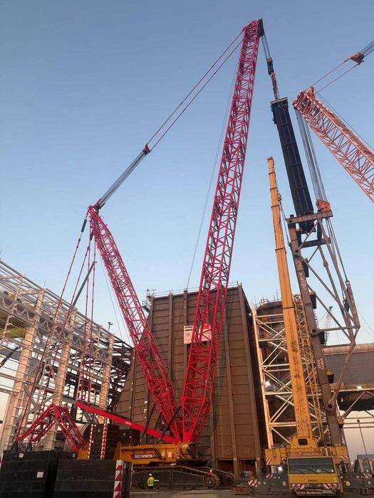 Услуги Гусеничных и Автокранов 1000Т- 300Т-250Т-160Т ХАРЕКЕТ