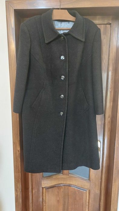 Vand palton din stofa neagra, pt. dame