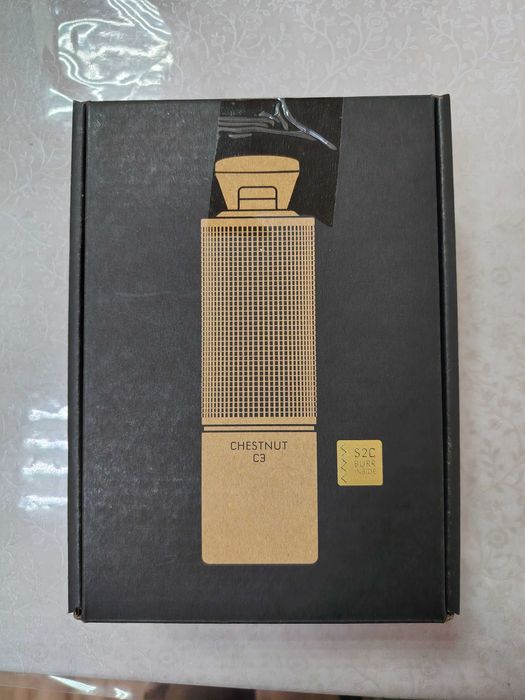 Ручная кофемолка Timemore Chestnut С3 ESP, алюминий, нержавеющая сталь