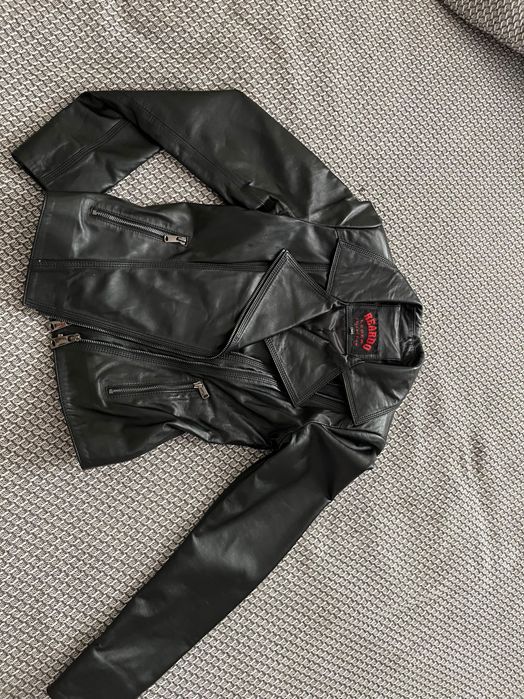 Яке от естествена агнешка кожа