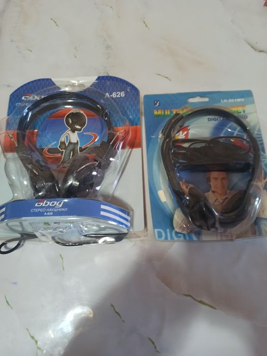 Жаңа наушниктер бар