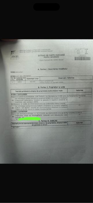 teren extravilan pășune 96ha compacte