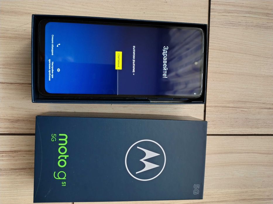 Motorola Moto G51 5G (64GB) 4GB RAM много запазен.