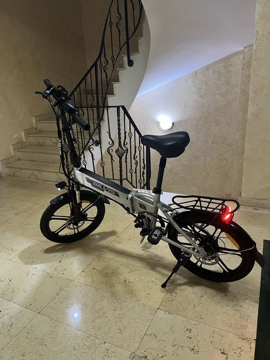 Bicicleta electrica pliabila motor 350w