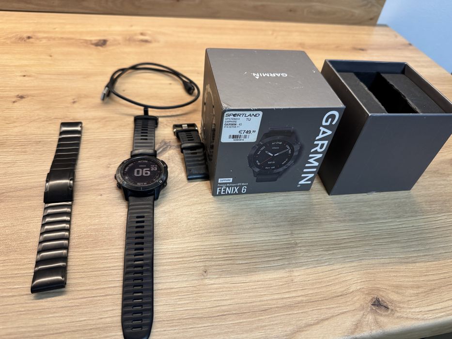 Vand ceas Garmin Fenix 6 Sapphire