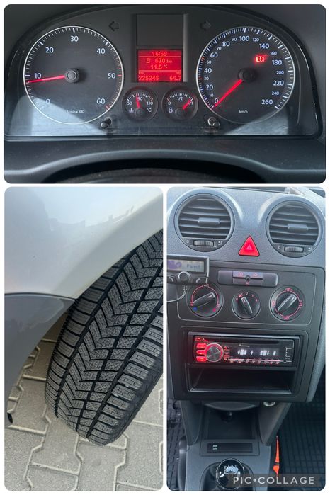 VW Caddy 1.9TDI  AC  105cp  2009