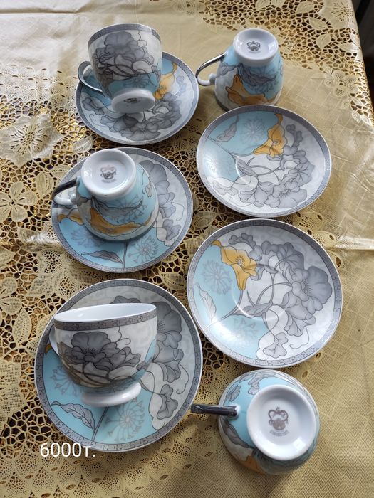 Посуда в  наборе.