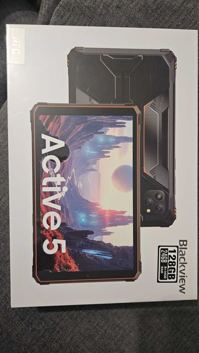 Чисто нов Blackview Active 5 (8GB/128GB) – Водоустойчив таблет с NFC (Запечатан)