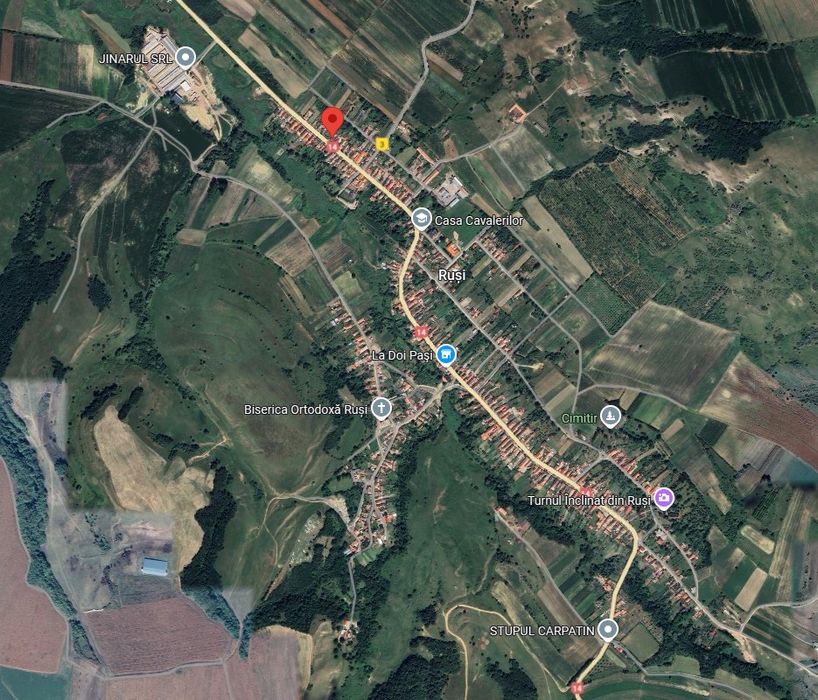 Casa la tara - 23km de Sibiu + teren 2300mp, sat Rusi