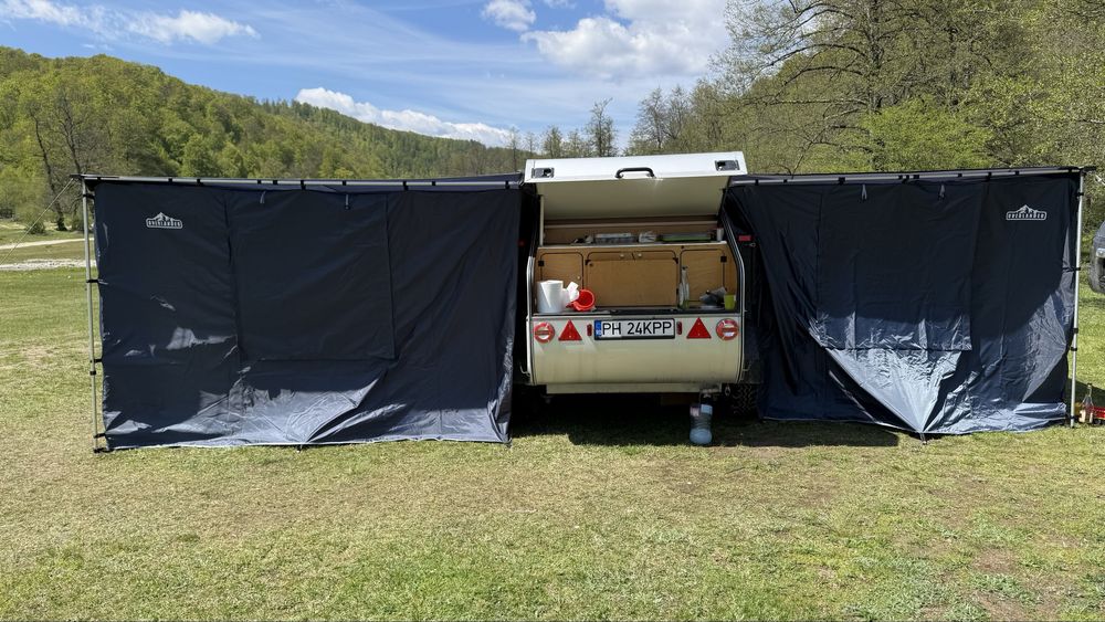 Mini Rulotă Off-Road Teardrop Kuoka Offline