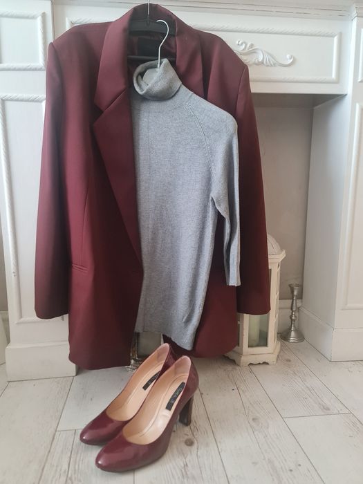 Сет,НОВИ, ZARA сако, панталон, поло, обувки