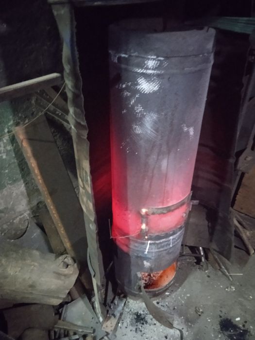 Буржуйка для гаража