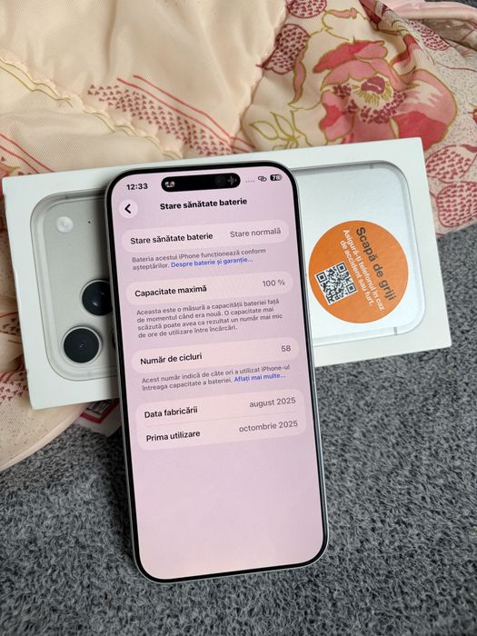 Vand iPhone 17 pro max