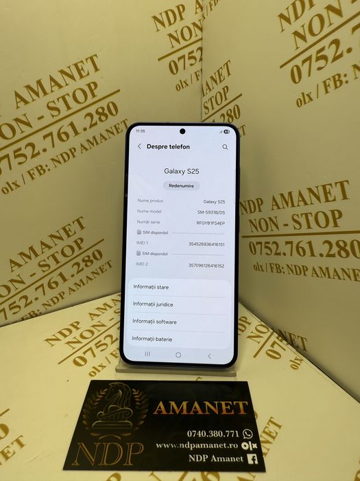 NDP Amanet Braila Samsung S25( 48931)