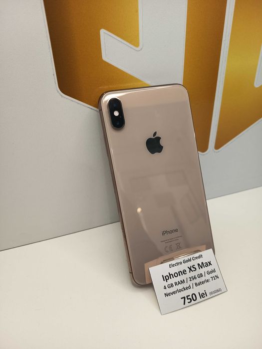 iPhone XS Max ゴールド 256GB Telefon mobil Apple iPhone XS Max, 256GB, Gold - eMAG.ro