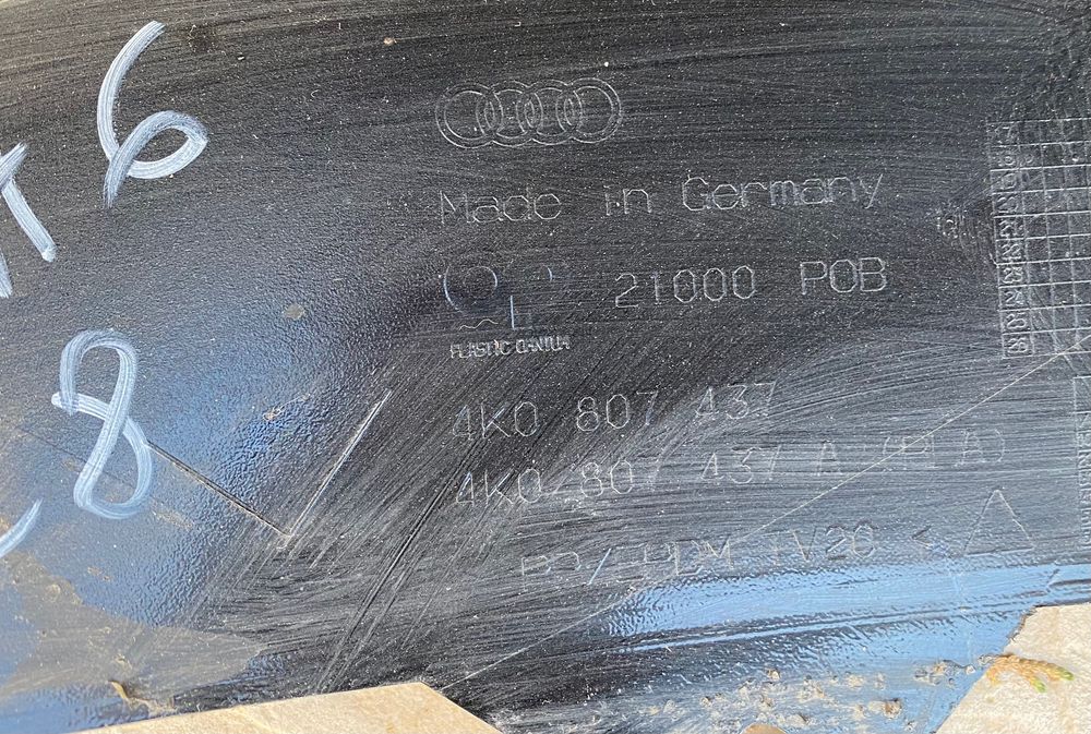 Броня предни и решетки брони S-Line за Ауди А6 Audi A6 C8 4K