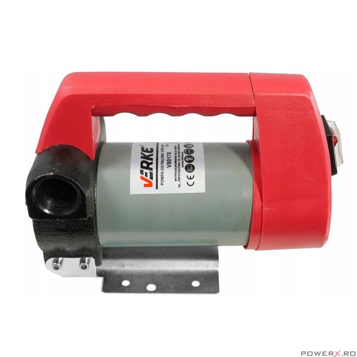 Pompa de transfer combustibil 12V 160W 50l / min, Verke